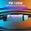 Καλώδιο γρήγορης φόρτισης RGB 2m 120W 6A Καλώδιο φόρτισης με φωτισμό περιβάλλοντος RGB 4