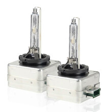 D3S Xenon-HID-Lampen 35W 6000K Weiß kompatibel mit Ladegerät, 2er-Pack