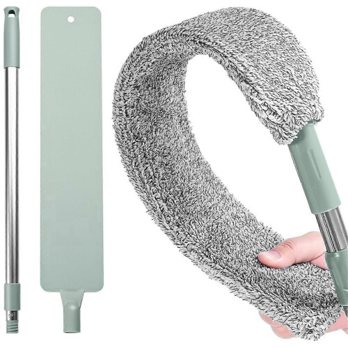 Retractable Gaps Dust Cleaner, Extendable Duster with Bendable & Removable Head, Washable Dusting Br 1