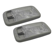 2 Stück Auto-Dachkonsolen-Leseleuchten/Deckenleuchte für Toyota Hilux Vigo 2004-2015 (Dachkuppel-Kartenleuchten-Einheit)