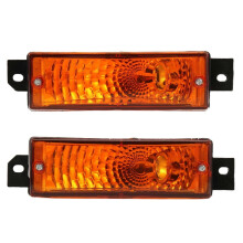 2Pcs LH&RH Front Turn Signals Indicators Corners Lights compatible for BMW 3Series E30 1987-1991 63131380965 63131380966
