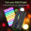 2025 RGB LED κάμερα τηλεφώνου βίντεο πλήρωσης φωτισμού πλήρους 2