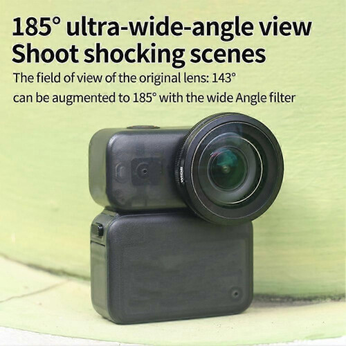 Lente gran angular compatible con DJI OSMO Nano Filtro de lente gran angular compatible con accesorio 1