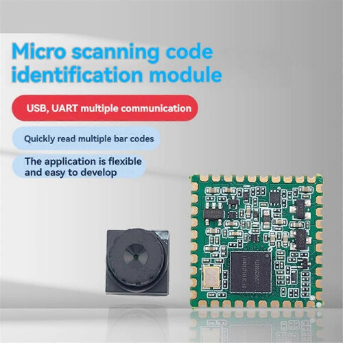GM901-B Mini Barcode Scanner Module 1D 2D Bar Code Reader QR Code Reader Module USB UART Interface 1