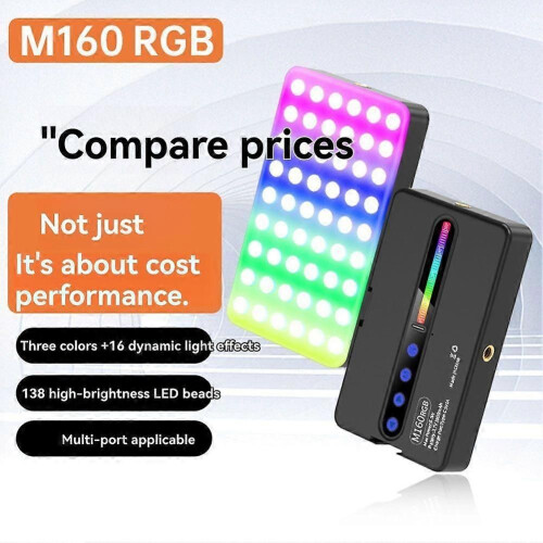 2025 RGB LED κάμερα τηλεφώνου βίντεο πλήρωσης φωτισμού πλήρους 2