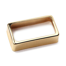 Gold Humbucker Pickup Cover GB312C Open Style Metal Replacement for Electric Guitar Upgrade