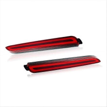 LED Rear Bumper Reflectors Fog Brake Tail Light Sequential Turn Signal for Toyota RAV4 Camry Sienna