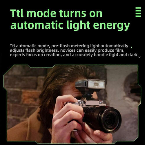 Φλας Viltrox Spark Z3 TTL ενσωματωμένης κάμερας 26Ws, ισχυρός φωτι 2