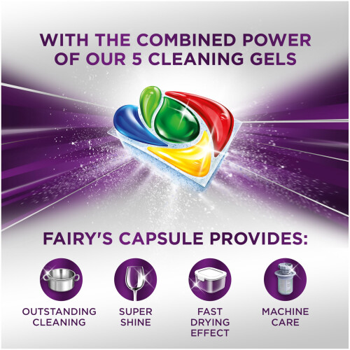 Fairy Fairy 30 Minute Miracle Platinum Plus Dishwasher Tablets, Fairy N.1 In 2