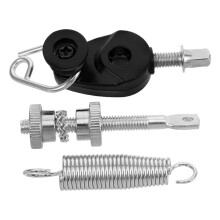 Bass Drum Pedal Kit with Adjustable Spring Tension and Stable Kick Block for Jazz Performance