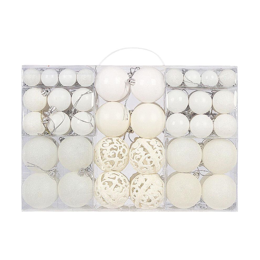 100pcs PVC Christmas Ball Ornaments White-image-OPC-PTHCQDB-NEW