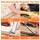 Ezkamfort 13-Piece Chisel Sets, Chisel Set, Wood Chisel Set, Wood Chisel Sets, Chisels Set with Sharpening Stone, Honing Guide and Storage Case 6