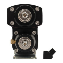 13220 Metal Construction Dual Stage Fuel Pressure Regulator for EFI to Carburetor Conversion Car and Truck