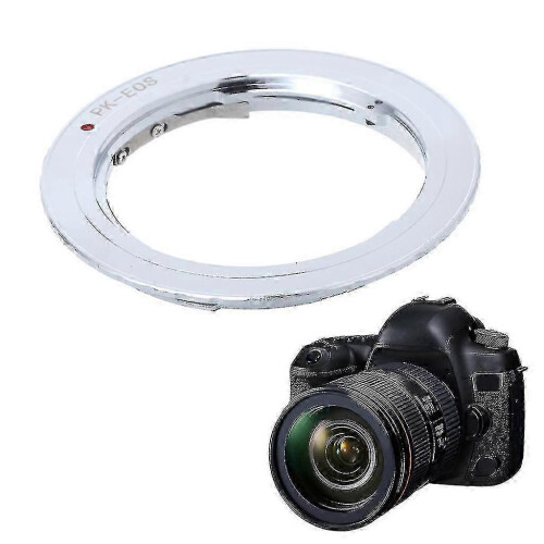 PK-EOS Lens Mount Adapter Ring for Pentax PK Lens to Canon EF EOS Camera - CE Certified 2