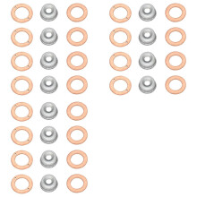 3X Suuttimen tiivistesarja Suuttimen tiiviste 19077-53650 15841-53622 15221-94020 yhteensopiva Kubota