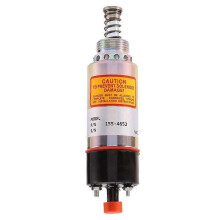 24V Stop Cut Off Solenoid Valve Fuel Flameout Shutdown Solenoid compatible for Caterpillar E325B/325C CA1554652 155-4652 1554652