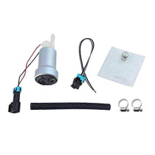 Fuel Pump Kit compatible Walbro F9000267 F9000262 External Fuel Pump compatible Automotive E85 in Tank 450 Lph Racing Cars