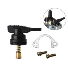 Interruptor de estrangulador manual para carburador de motocicleta compatible con accesorios para carburador
