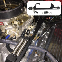 Racing Car Aluminum Engine Throttle Cable Bracket for 4150 4160 Series Carburetor 350