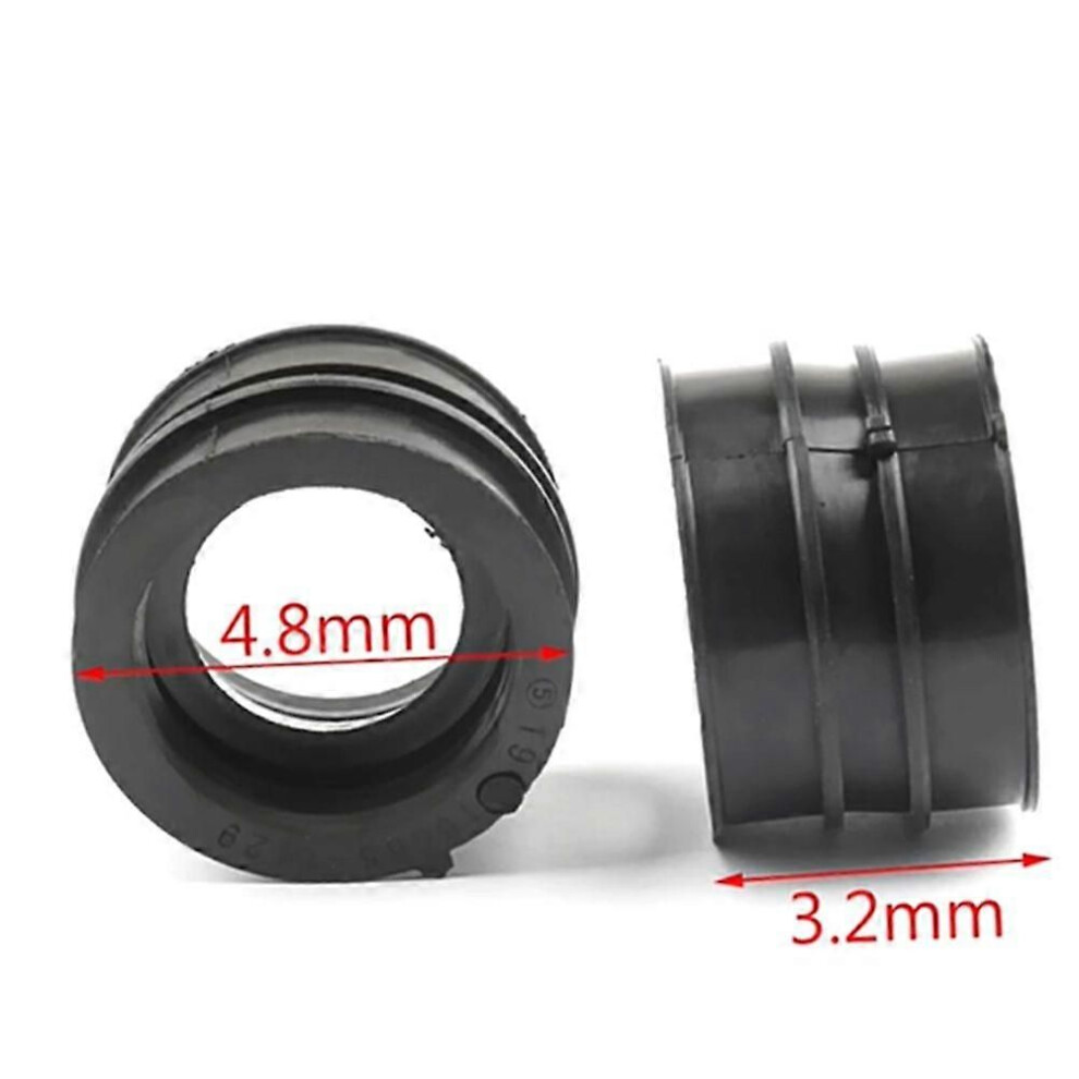 4Pcs Carburetor Interface Adapter Intake Manifold For Kawasaki Ninja 600R Ninja600 Zx600 Gpx600r Gpz600r Zx500 Gpx500r 9152359348928