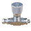 Flow Control Bidirectional Hydraulic Restrictor Valve STB-G3/8 with L08 Connector 1PCS 1