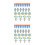100Pcs Tpr Space Erasers Bulk Assorted Colors Mini Rockets Astronauts 4