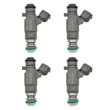 4Pcs Fuel Injector Nozzle 16600-5L700 FBJC100 compatible for Nissan compatible for Infinity 2.0 3.0 3.5 V6 Engine