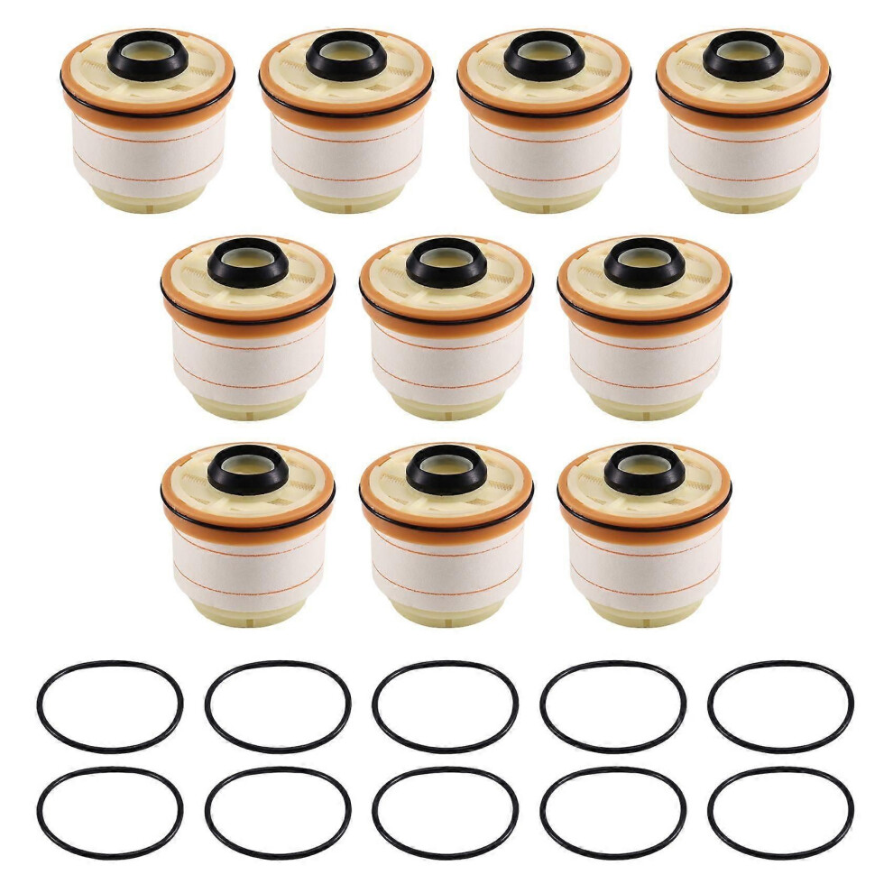 10Pcs 23390-0L041 23390-0L030 Engine Fuel Filter Element 3390-0L010 23390-0L020 For Toyota Hiace Hilux Innova 9152359349628