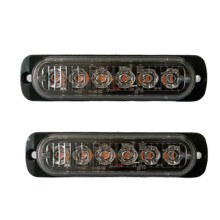 2 kpl LED-strobovalo, varoitusvalo, stroboskooppisäleikkö, vilkkuva valopalkki, kuorma-auton majakka,