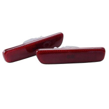 2x für RX300 1999-2003 IS300 2001-05 Heckstoßstangenreflektor Rote LED-Seitenblinker 8175048