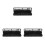 3Pièces Boîte Fléchettes Noir ABS Protection Sécurisée Secousse 6