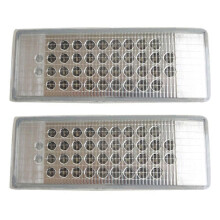 2PCS 24V Truck LED Headlights Truck Fog Lights Daytime Running Lights Suitable for Volvo FH12 Truck