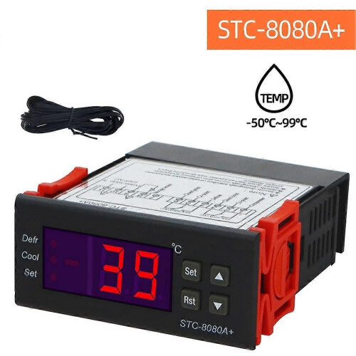 -8080A+Digital Temperature Controller 220V Regulator Hygrometer 1