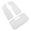 3Pcs Car Crystal Clear Interior Map Dome Light Reading Light Cover compatible Prius 2010 - 2015 3