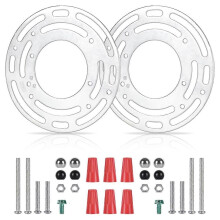 2 Pack Light Fixture Mounting Brackets, Ceiling Light Mounting Plate
