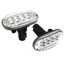 LED-Seitenmarkierungsleuchten für Suzuki Jimny JB74 JB64 ab 2018, Klar