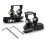 Universal LED Light Bar Mounting Brackets, Adjustable Hood Pillar Mounts, Led Work Light Mount Bracket Clamp Holder 2PCS 1