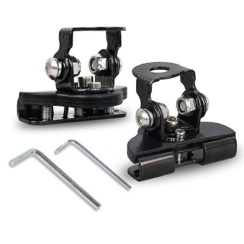 Universal LED Light Bar Mounting Brackets, Adjustable Hood Pillar Mounts, Led Work Light Mount Bracket Clamp Holder 2PCS