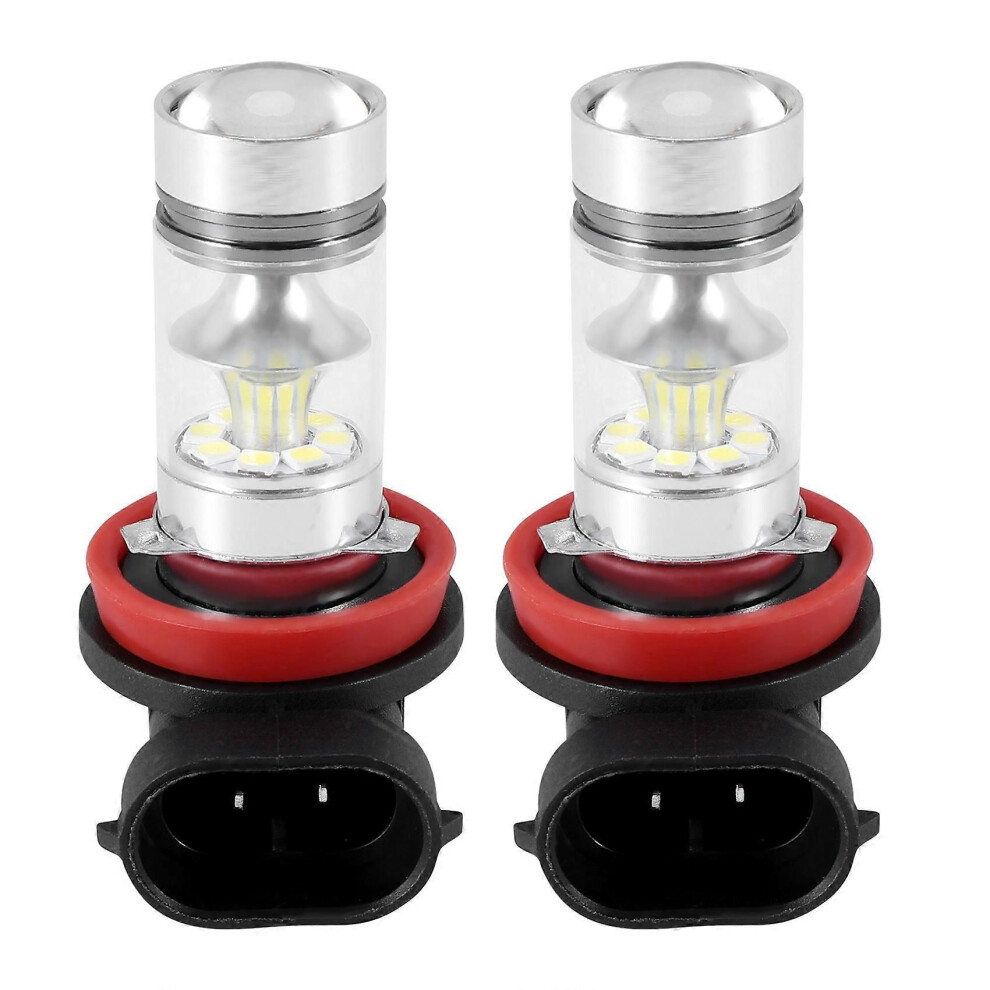 2X H8 H11 H16 6000K 100W High Power Led Fog Driving Bulb Drl White/Light 9152359343947