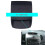 For Kia Forte Cerato 2009-2017 Electronic Clock Trim Panel CD Frame Upper Trim Panel Center Cover 4