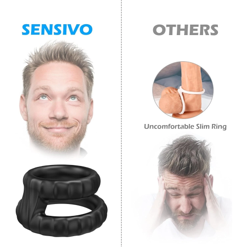Silicone Cock Ring Penis Erection Support Ring Men 2