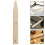 Racket Handle Wood Grip Replacement Part for Badminton Practice 5