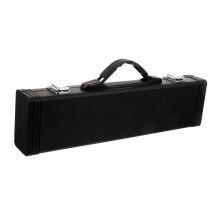 PU Leather Flute Case with Soft Padded Interior, Secure Buckle Closure, Lightweight and Sturdy Protective Gig Bag