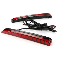 for 2017-2018 Type R Hatchback Led Brake Light Rear Bumper Reflector Driving Fog Lamp