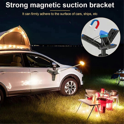 Outdoor Telescopic Camping Light 10000mAh Portable LED Work Light 1