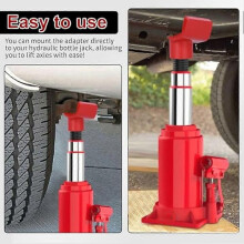 Bottle Jack Adapter - Universal Adapter for Safe Jack Lift,Fit 1.65Inch (42mm) or Smaller Bottle Jacks
