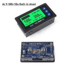 Batteriemonitor mit Hall-Coulomb-Messgerät, DC 8–100 V, 400 A, LiFePO4-Bleiakkumulator, Lithium-Ionen-Akku,