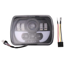 300W 5x7 LED-Scheinwerfer, LED-Scheinwerferlampe mit versiegeltem Lichtstrahl