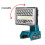 compatible for 14.4-20v Li-Ion Battery LED Work Light Spotlight 3