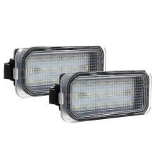 2 Stück LED-Kennzeichenbeleuchtung für Ford Focus MK II, Fiesta MK VII, Mondeo MK IV, Kuga und S-Max